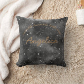 キラキラ輝く小さな星のクッパーソナライズされたション クッション (ブランケット)