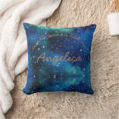 キラキラ輝く小さな星のクッパーソナライズされたション クッション (ブランケット)
