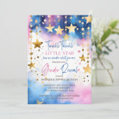 キラキラ輝く小さな星のジェンダーが明らかにする 招待状 (スタンド正面)