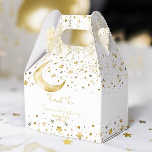 キラキラ輝く小さな星の赤ちゃんシャワーの好意 フェイバーボックス