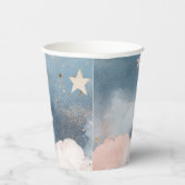 キラキラ輝く小さな星の赤ちゃんシャワー 紙コップ (右)
