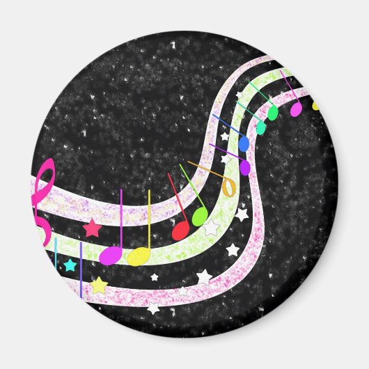 キラキラ輝く小さな星磁石 マグネット (正面)