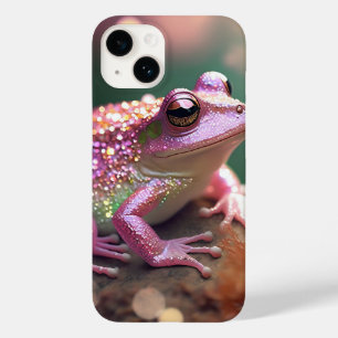 キラキラ輝く愛らしいグラマラスなカエル Case-Mate iPhone 14ケース