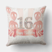 キラキラ輝く投げピルで星を解放 クッション (裏面)