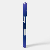 キラキラ輝く星のパターンを持つ紫の夜のグラデーション Case-Mate iPhoneケース (裏面 / 右)