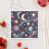 キラキラ輝く星屑 スタンダードランチョンナプキン (インサイチュ)