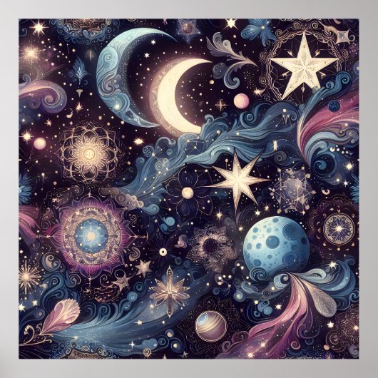 キラキラ輝く星屑 ポスター (正面)