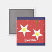キラキラ輝く星 マグネット (正面/裏面)