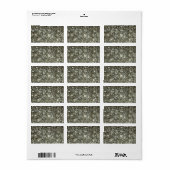 キラキラ輝く星 ラベル (フルシート)