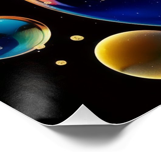 キラキラ輝く泡 ポスター (コーナー)