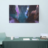 キラキラ輝く洞窟バイナイトバナー 横断幕 (トレードショー)