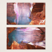 キラキラ輝く洞窟ブックマーク (正面&裏面)