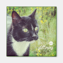 キラキラ輝く眼球で見る マグネット