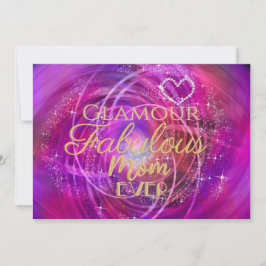 キラキラ輝く素晴らしいマママゼンタカード シーズンカード