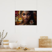 キラキラ輝く花嫁 ポスター (キッチン)