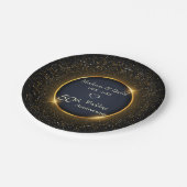 キラキラ輝く記念日 ペーパープレート (アングル)