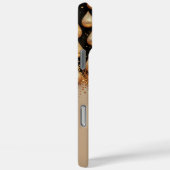 キラキラ輝く金ゴールドの落下 Case-Mate iPhoneケース (裏面 / 右)
