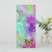 キラキラ輝く金ゴールド蝶 (スタンド正面)