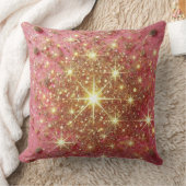 キラキラ輝く銀河系装飾用クッション クッション (ブランケット)