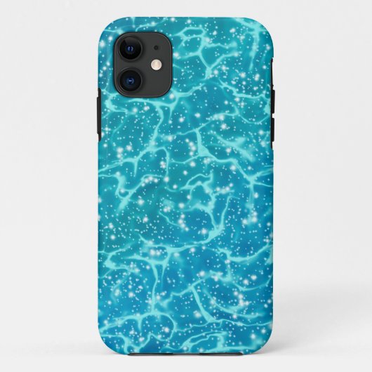 キラキラ輝く青い海の水 Case-Mate iPhoneケース (裏面)