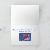 キラキラ輝く魔法の冬の妖精 シーズンカード (内部)