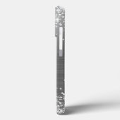 キラキラ銀箔モノグラエレガントム Case-Mate iPhoneケース (裏面 / 左)