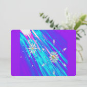 キラキラ雪の結晶 シーズンカード (スタンド正面)