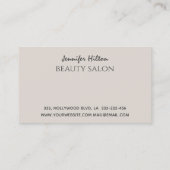 キラキラ魅力的輝く点滅がメイクアップの目 名刺 (裏面)