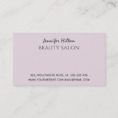 キラキラ魅力的輝く点滅がメイクアップの目 名刺 (裏面)