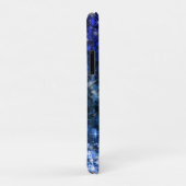 キラキラ ガーリー スパークル ラグジュアリー ネイビーブルー Case-Mate iPhoneケース (裏面/右)