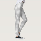 キラギエレガントラした灰色/灰色の輝き レギンス (右)