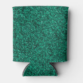 キラギスタイリッシュィターコイズシークインスパークルズ 缶クーラー (正面)