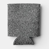 キラギスタイリッシュラ銀色のシークインの輝き 缶クーラー (正面)