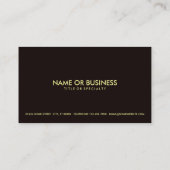 キラシンプルフ 名刺 (裏面)