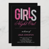 キラティリーガールズナイトアウトバチェロレッテ招待状 シーズンカード (正面/裏面)