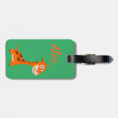 キラパーソナライズされたフ ラゲッジタグ (裏面横)