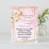 キラフェアニエージ誕生日招待状 招待状 (スタンド正面)