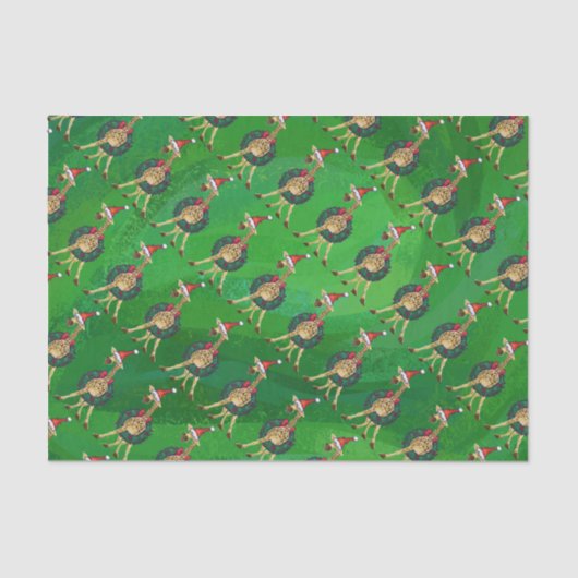 キラフェクリスマスティッシュペーパー 薄葉紙 (正面)