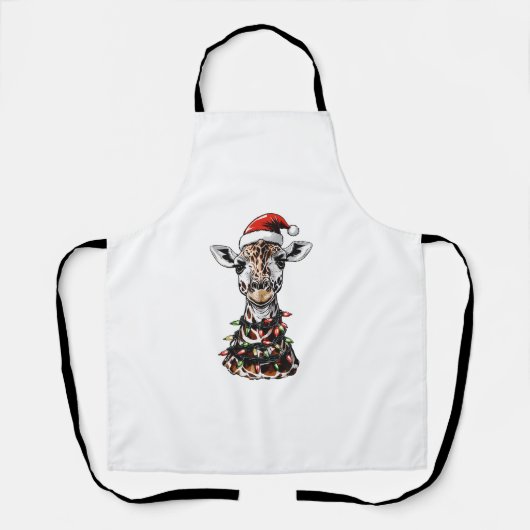キラフェクリスマスハットクリスマス エプロン (正面)