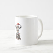 キラフェクリスマスハットクリスマス コーヒーマグカップ (正面右)