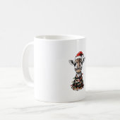 キラフェクリスマスハットクリスマス コーヒーマグカップ (正面左)