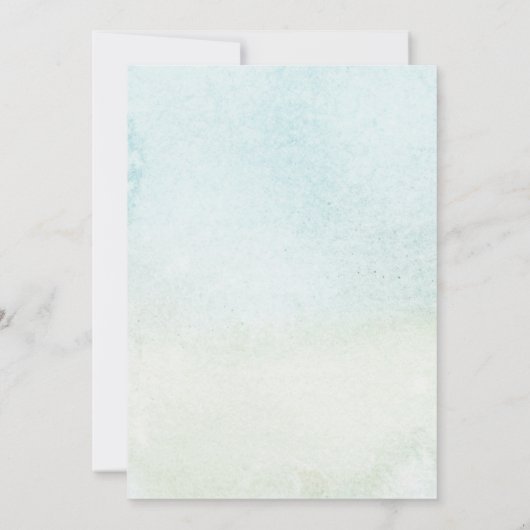 キラフェサファリパーティーベビーシャワー 招待状 (裏面)