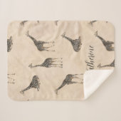 キラフェサファリ動物植物学 シェルパブランケット (正面(横))