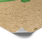 キラフェサファリ男女兼用子供部屋アート ポスター (角)