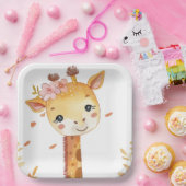 「キラフェサファリ紙プレート」 ペーパープレート (パーティー)