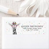 キラフェサファリ |差出人住所ラベル ラベル (インサイチュ)