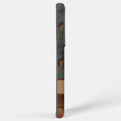 キラフェシックなスクリプト名スタイリッシュトレンディーサファリ SAMSUNG GALAXYケース (右側面)