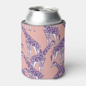 キラフェスカラフルポットヴィンテージサファリイラストレーション 缶クーラー (缶正面)