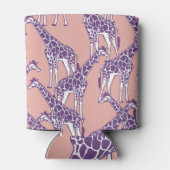 キラフェスカラフルポットヴィンテージサファリイラストレーション 缶クーラー (裏面)