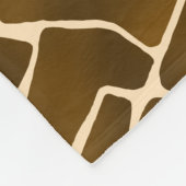 キラフェスポットワイルドサファリスタイル動物の皮 フリースブランケット (角)